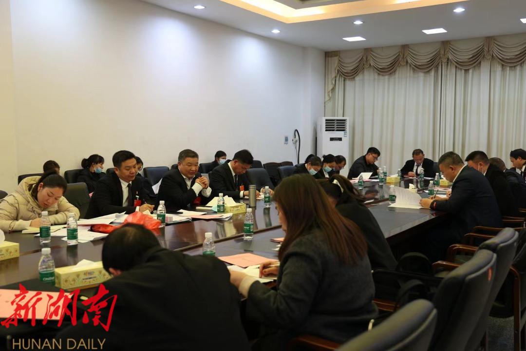 聚焦两会|县领导参加政协分组讨论_邵阳头条网
